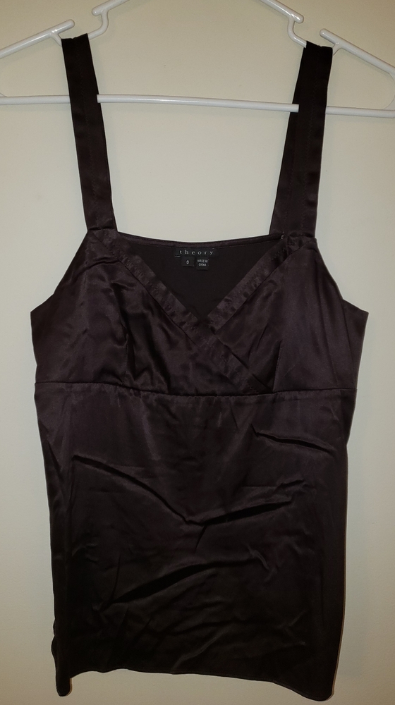 Theory silk cami tank S